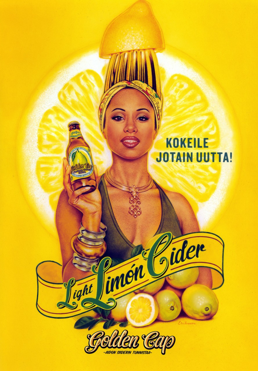 Poster for Golden Cap cider
