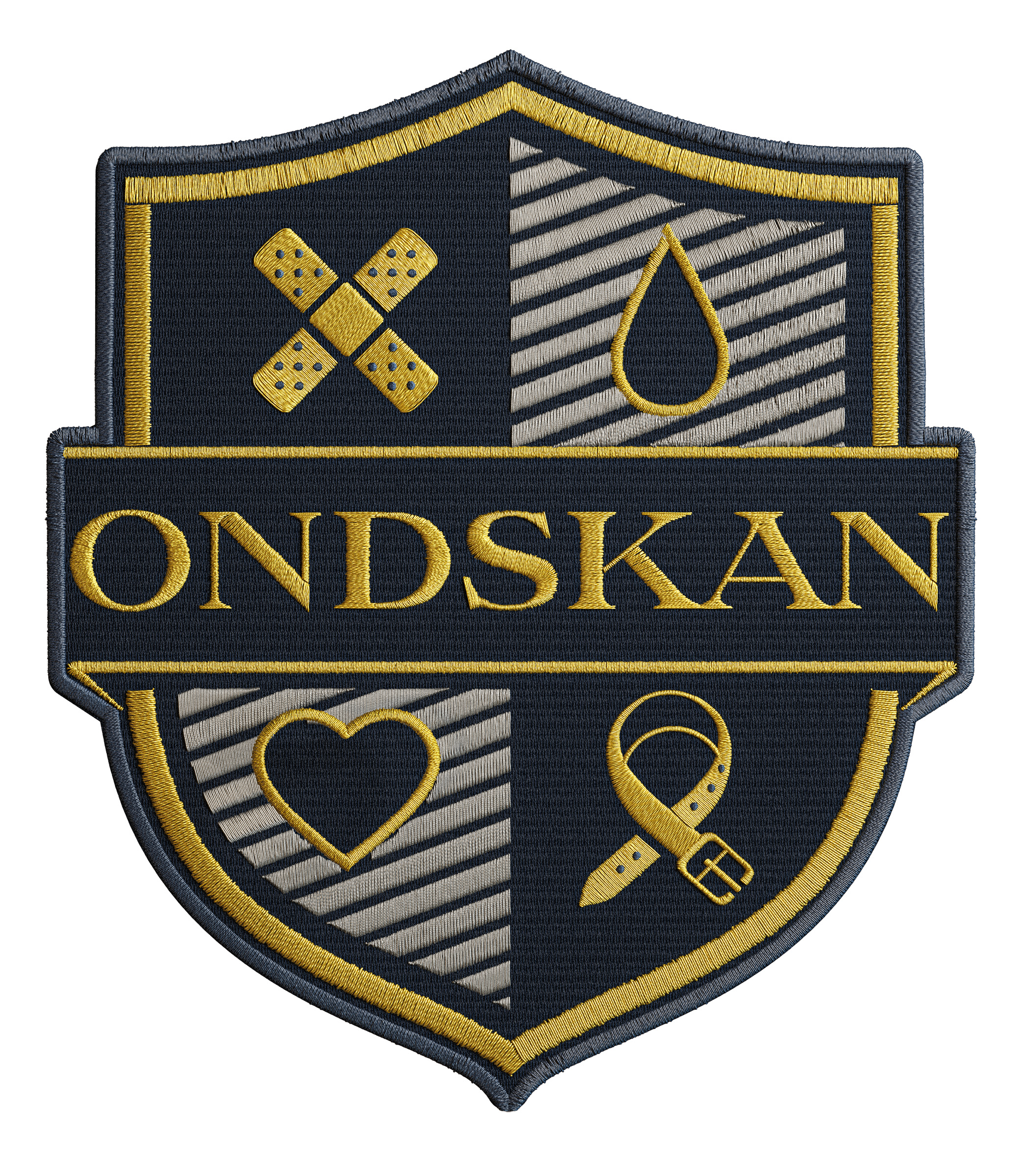 TV serie logotype for movie Ondskan Jan Guillous book