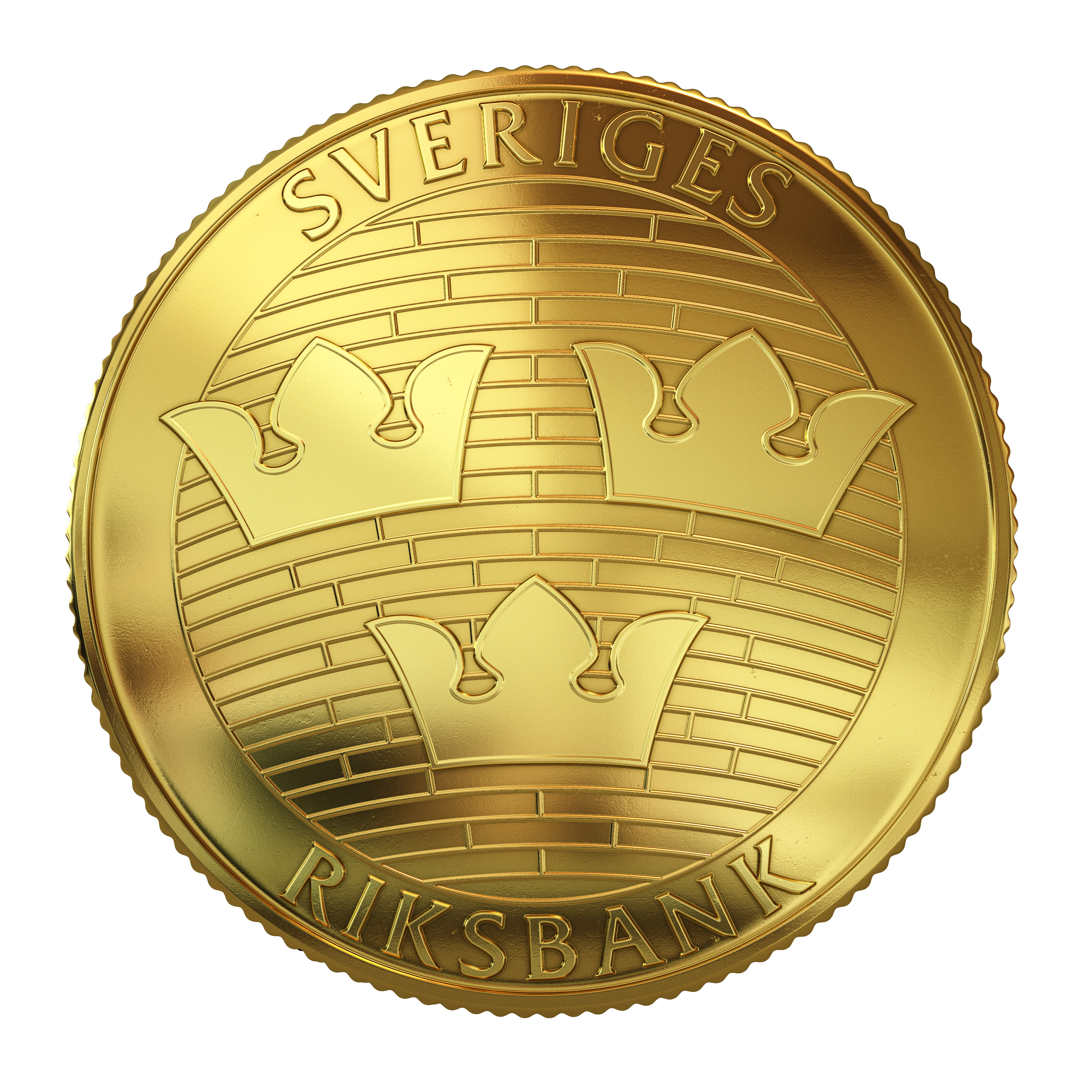 Riksbanken new gold coin the e-krona