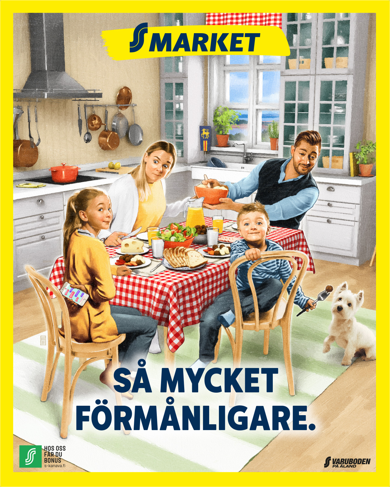S market poster family Åland
