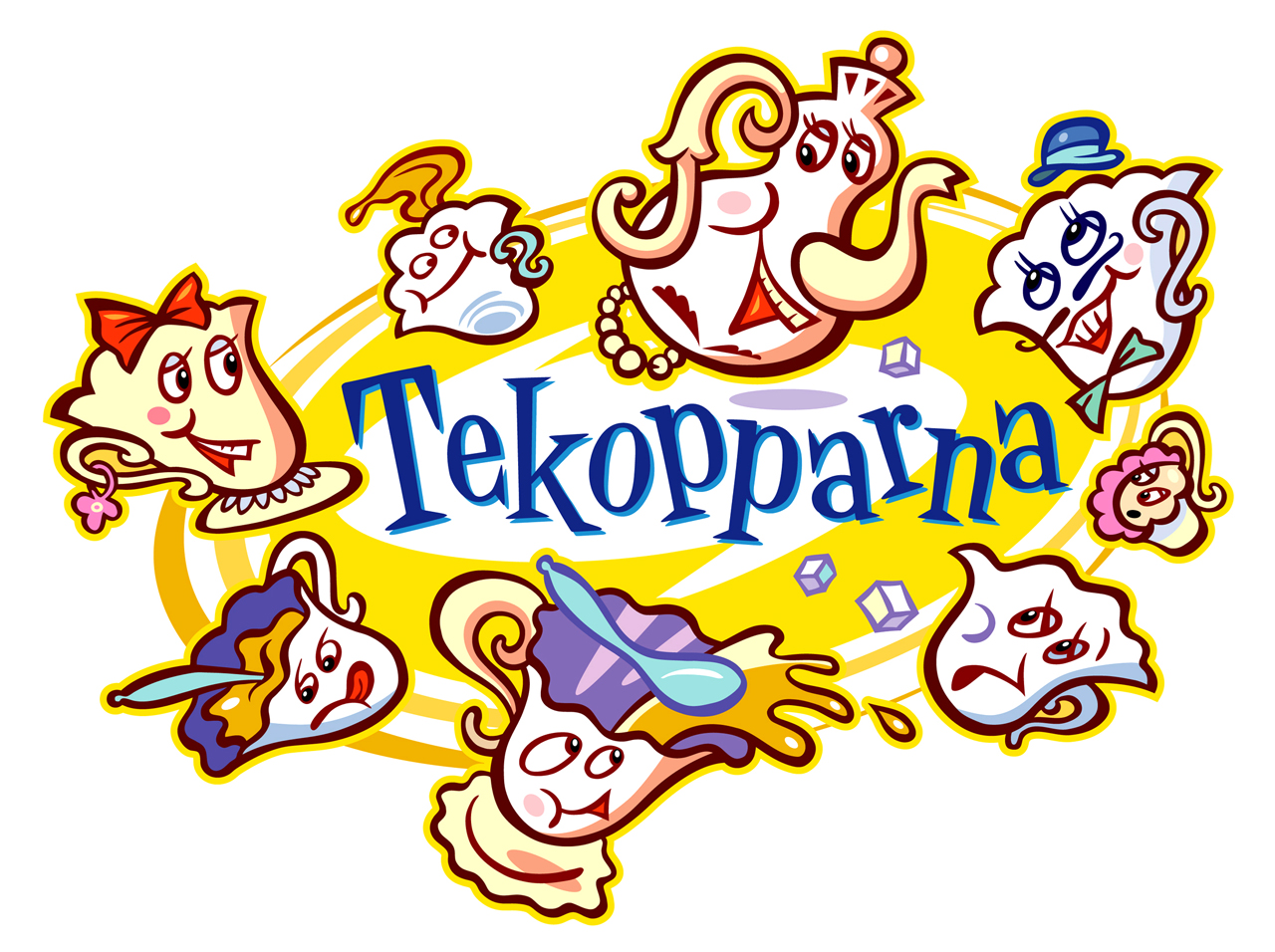 Logo for the ride Tekopparna