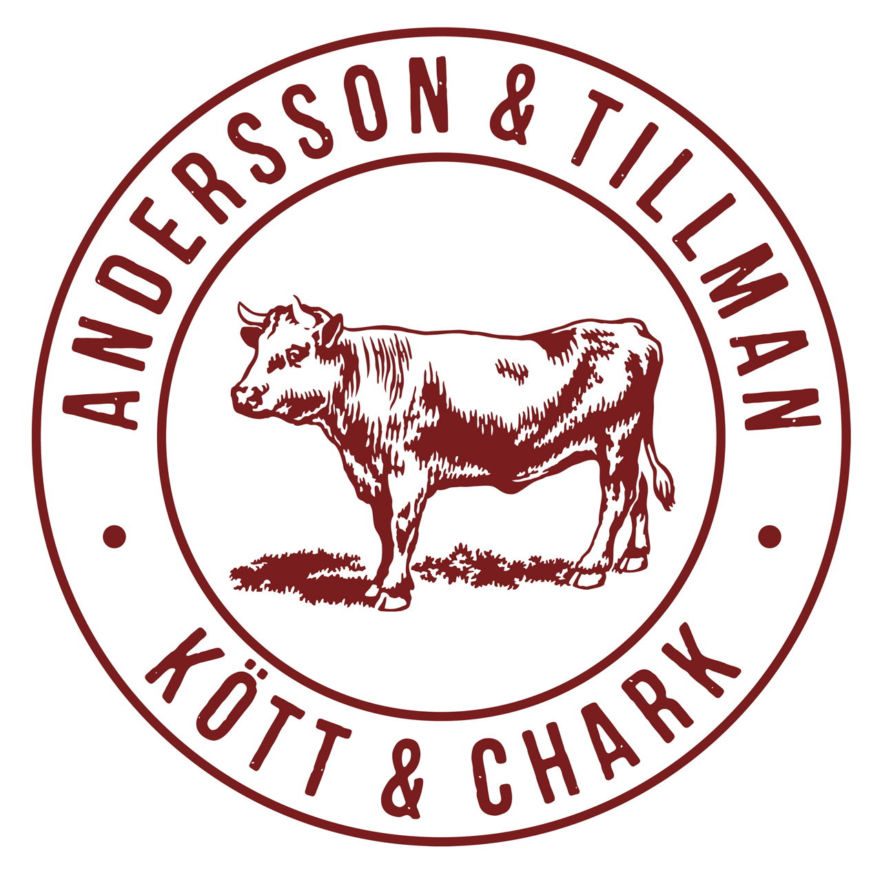 Illustration for a label Andersson & Tillman meat