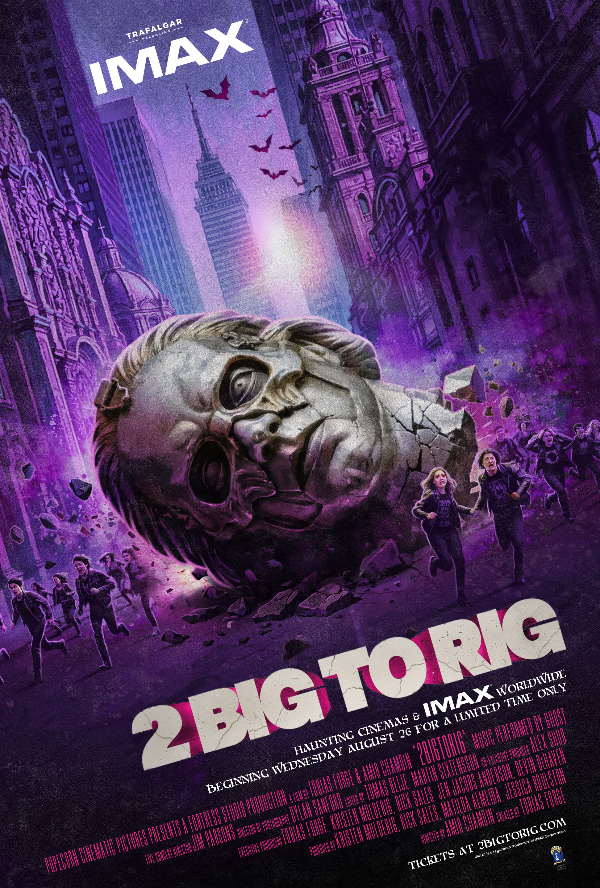 Ghost poster 2 big to rig escape from NY