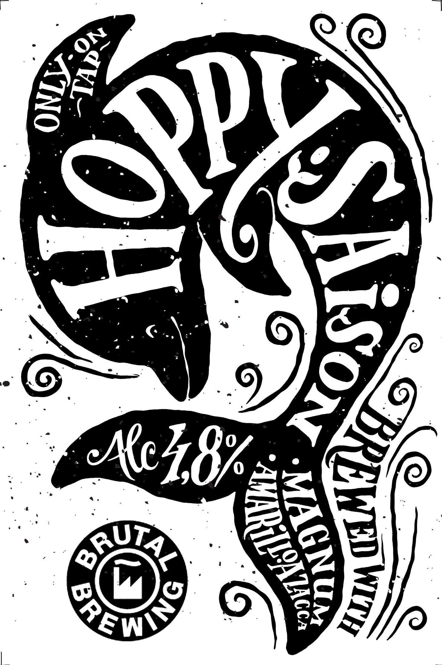 Hoppy Saison Brutal Brewing