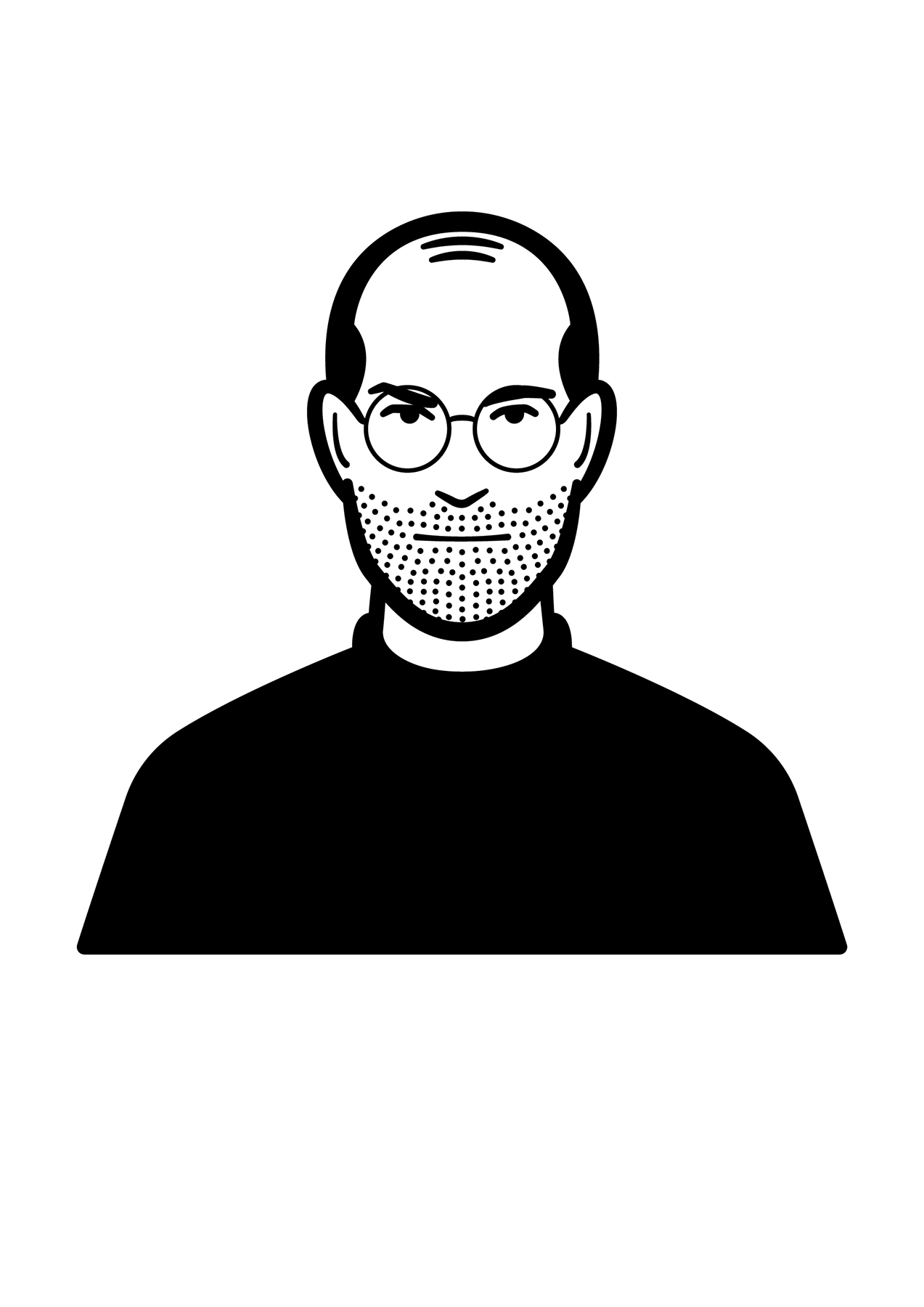 Portrait of people, Steve Jobs