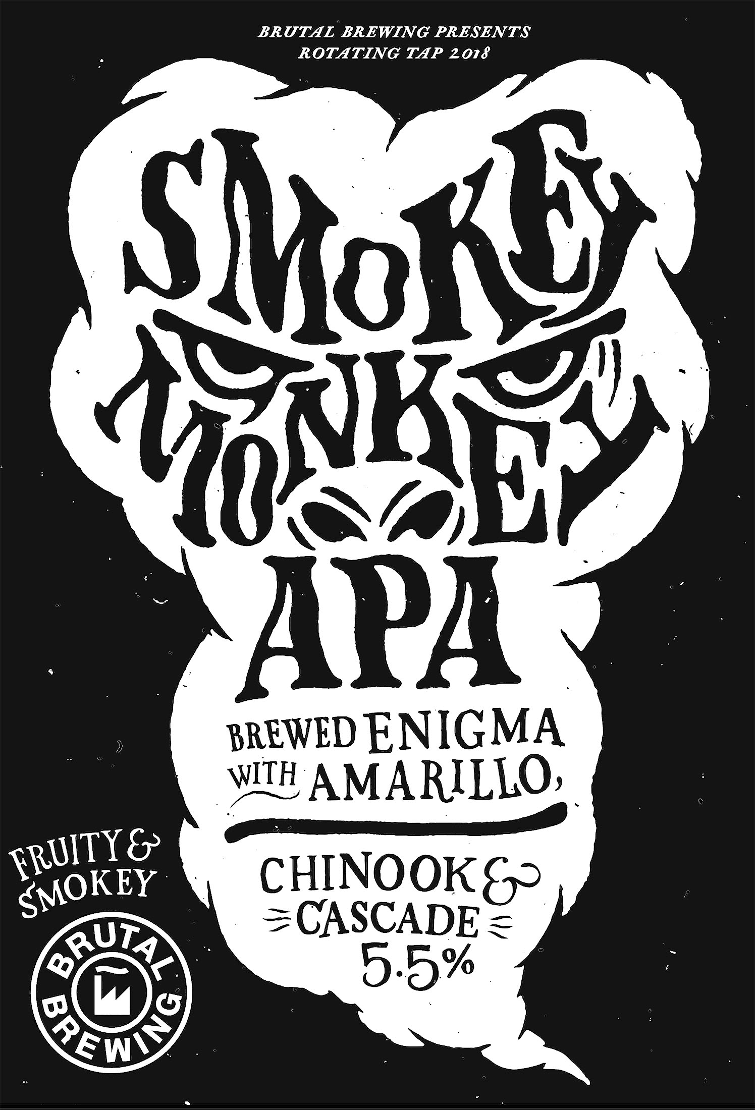 Smokey Monkey Brutal Brewing