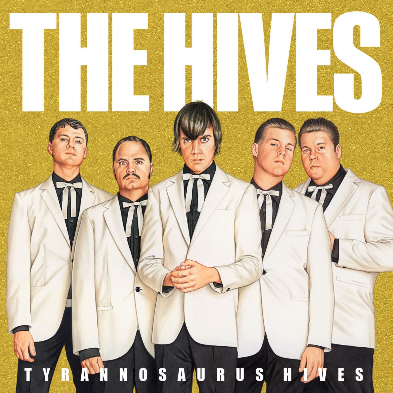 The Hives, Tyrannosaurus Hives CD cover, poster